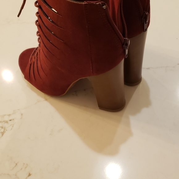 NEW Bamboo Open Toe Shoes size 7.5 - Picture 9 of 9